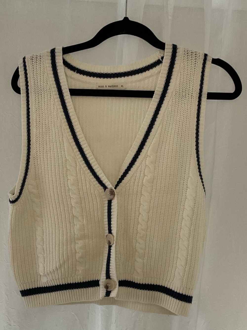 Moon and Madison Knit Vest